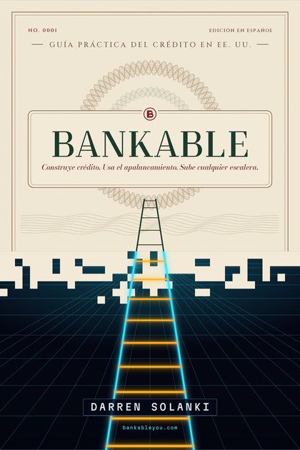 Portada de Bankable, edición en español, por Darren Solanki